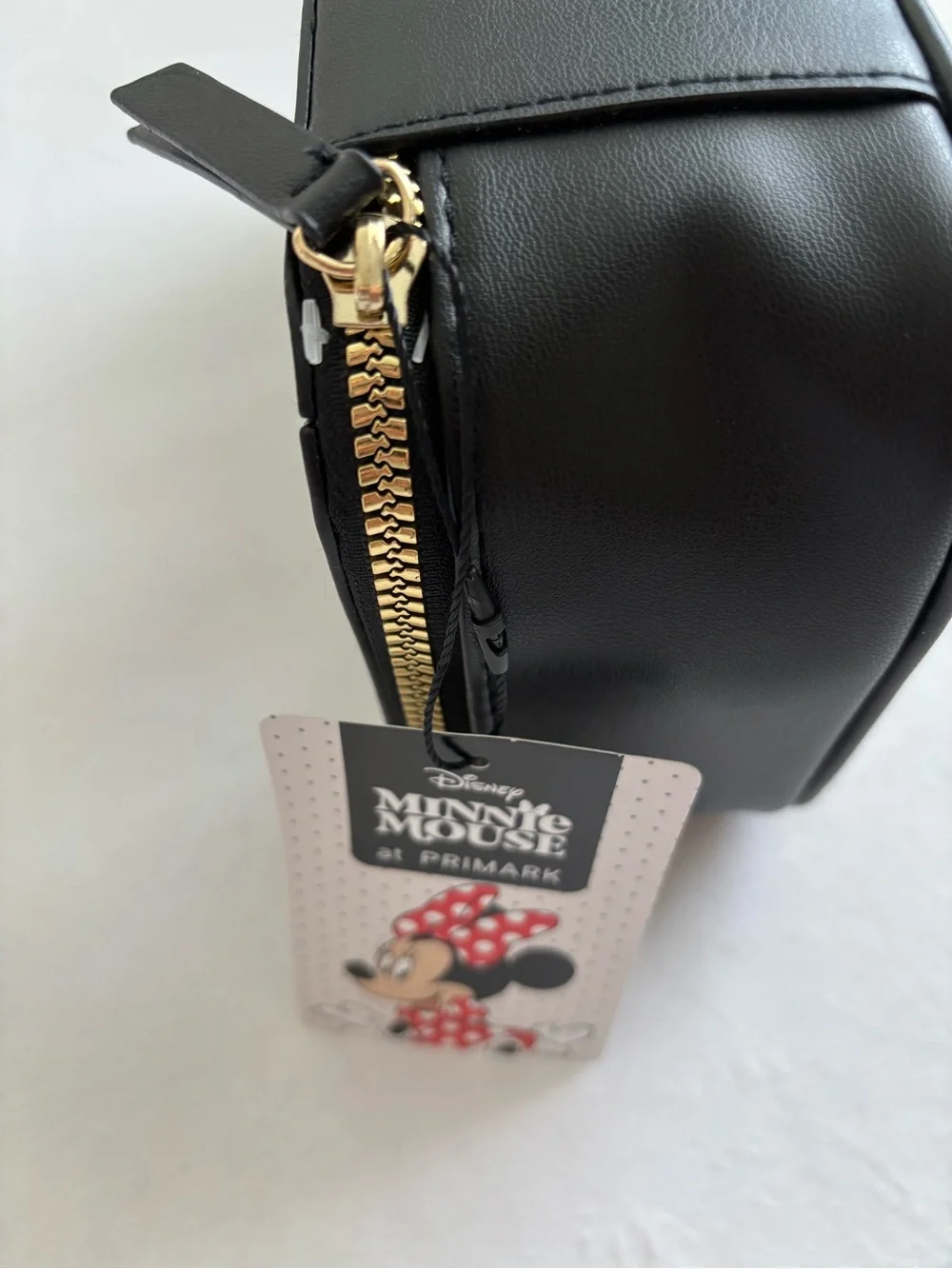Disney Primark Minnie Mouse Set of Two Clear Cosmetic Makeup Travel Bags NWT